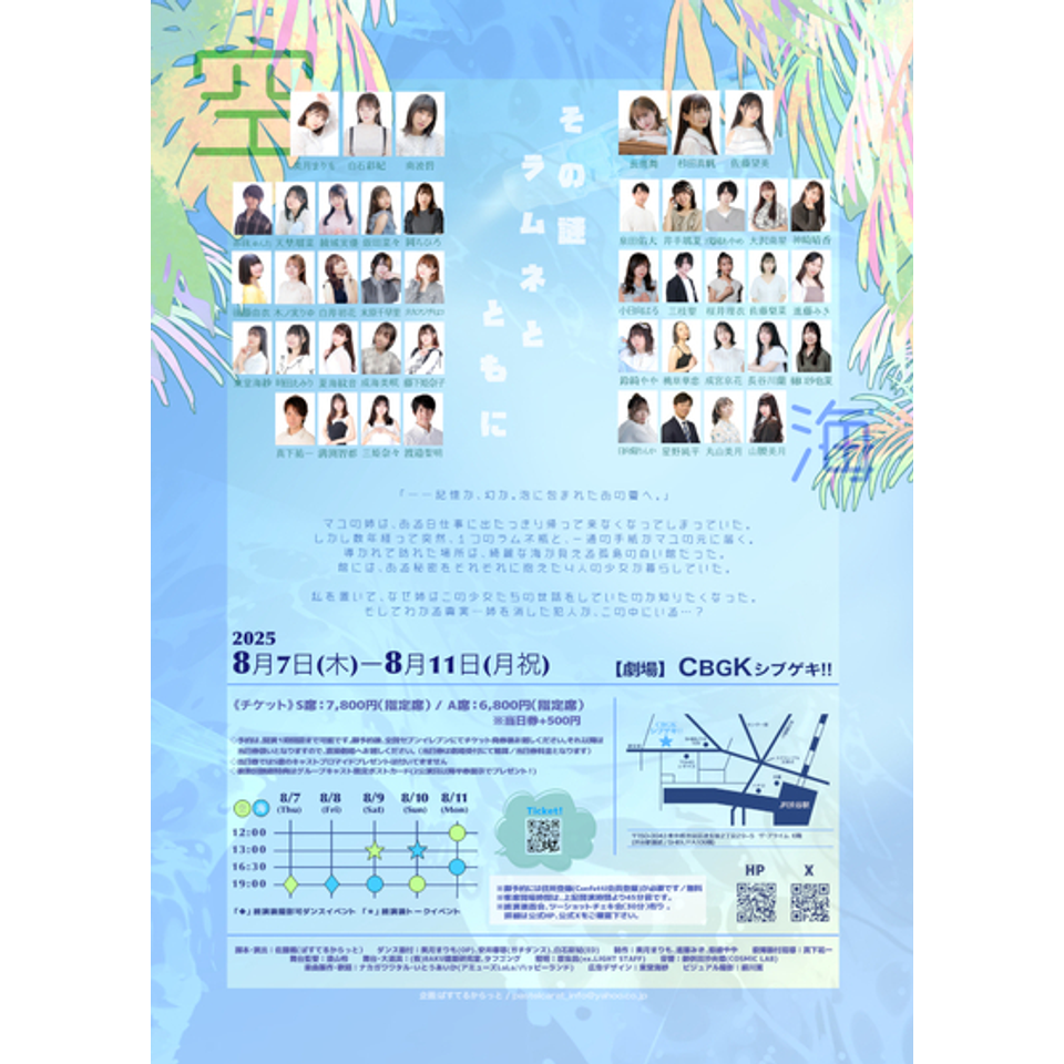 泡とラムネとレモネード